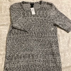 NWT - Ann Taylor Black and White Sweater Top